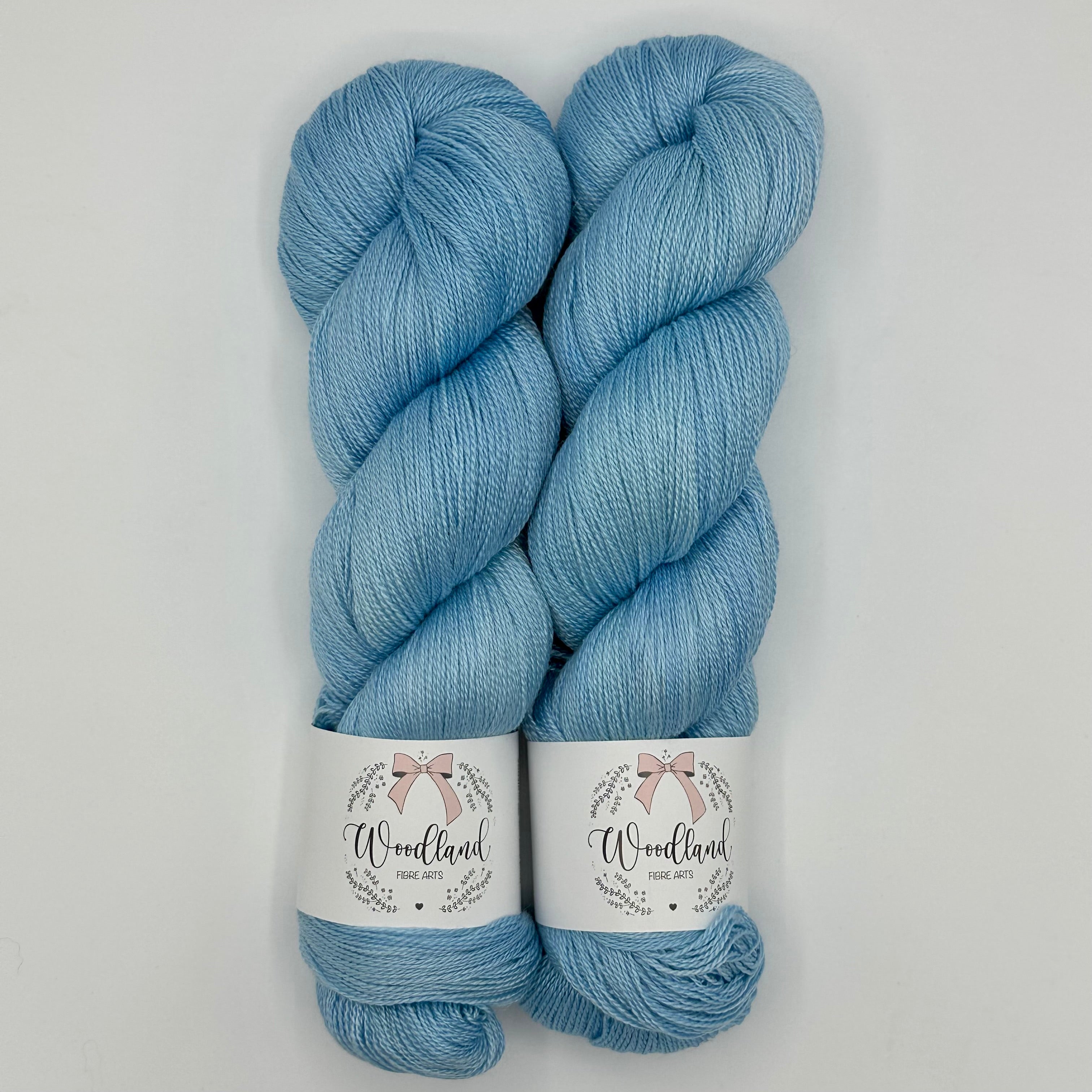 Silky Merino Lace - Summer Skies