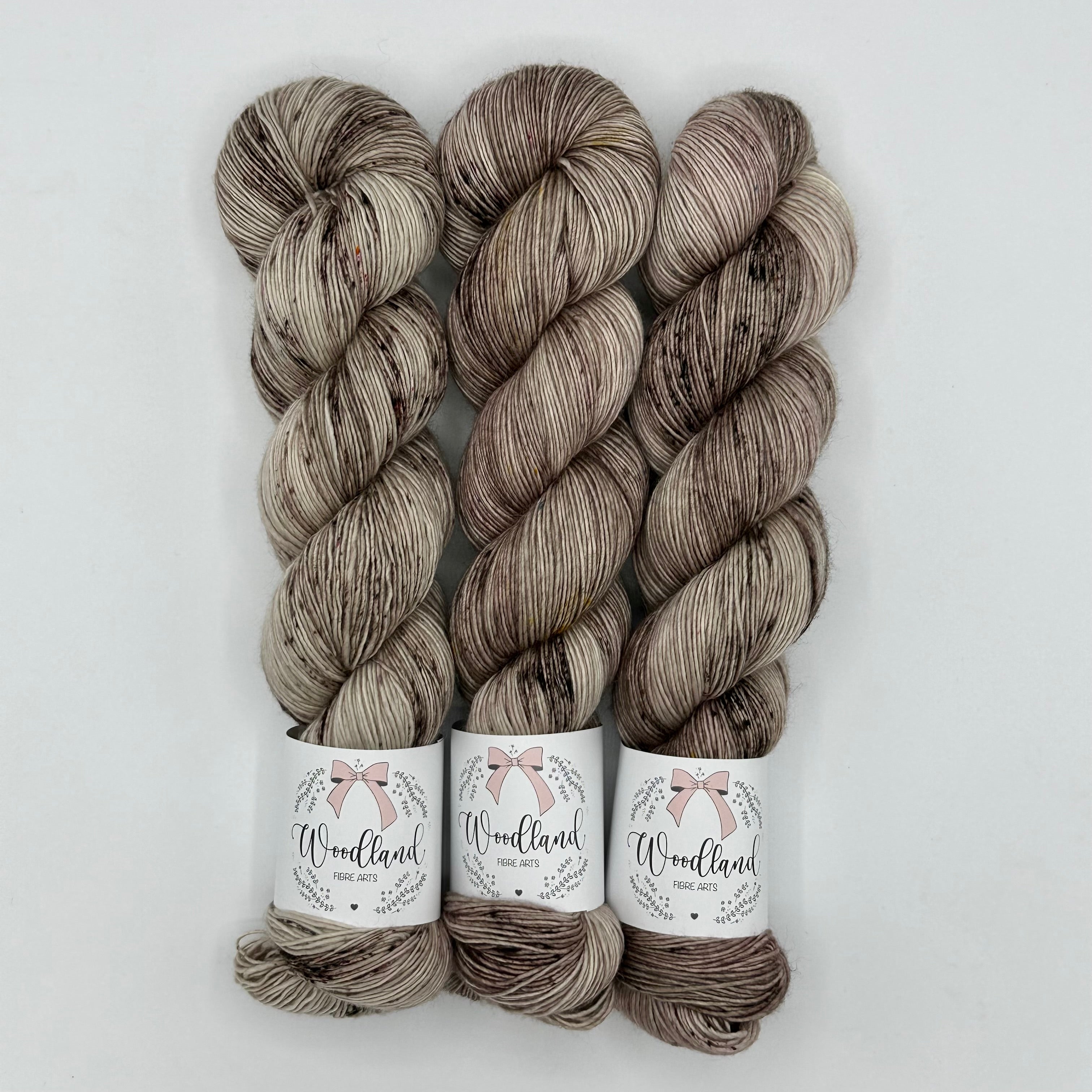 Merino Singles - Taupe Speckles