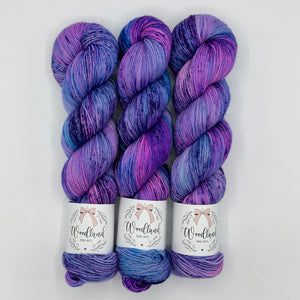 Sparkle Sock - Purple Night Skies