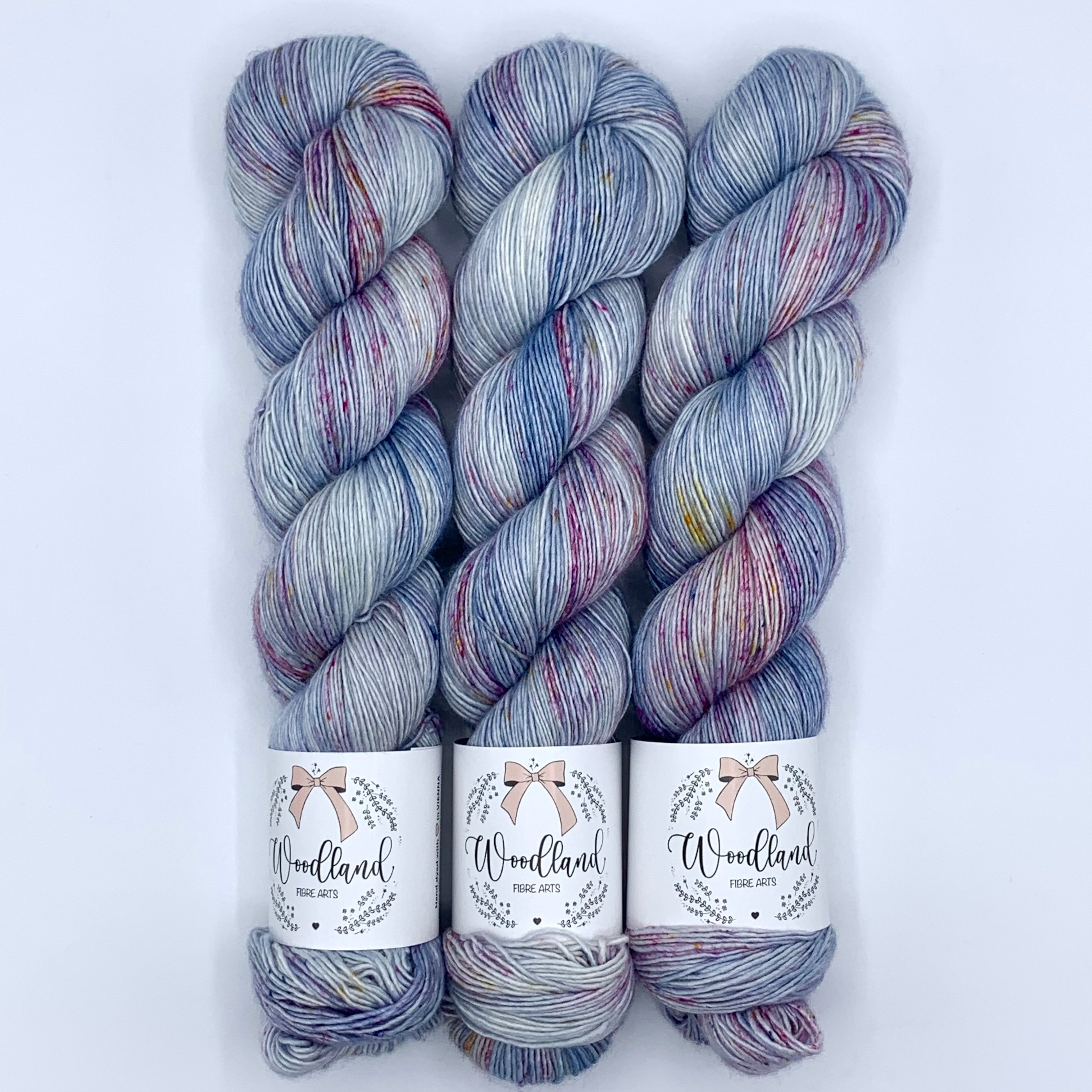 Silky Merino Singles - Forget me not